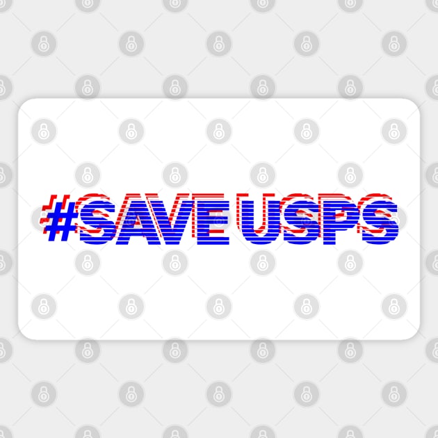 save USPS Magnet by pompeux